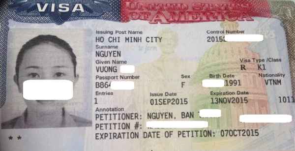 Visa chị Vương