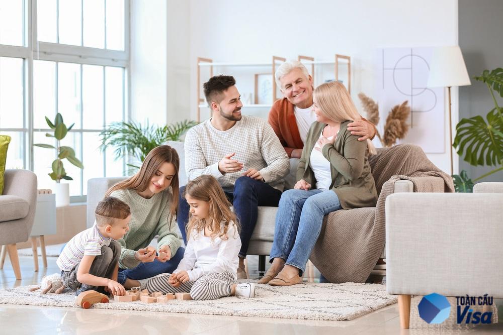 Diện ưu tiên gia đình có bao nhiêu loại visa?
