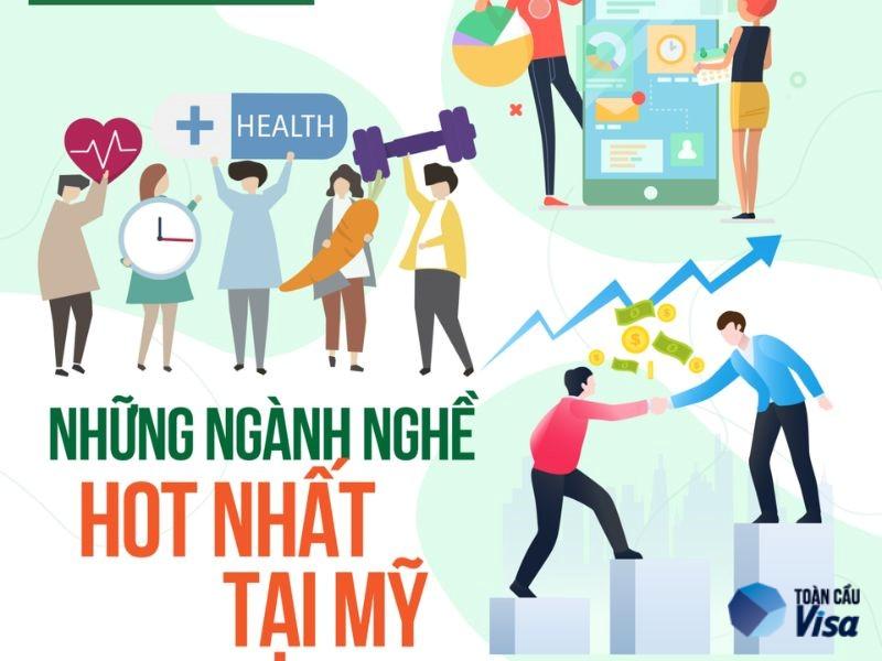 Những nghề nghiệp được nhiều người Việt lựa chọn làm tại Mỹ