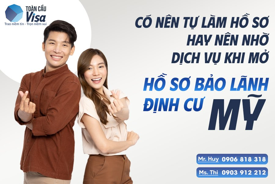 Dễ mắc sai lầm khi tự mình làm hồ sơ đi Mỹ định cư