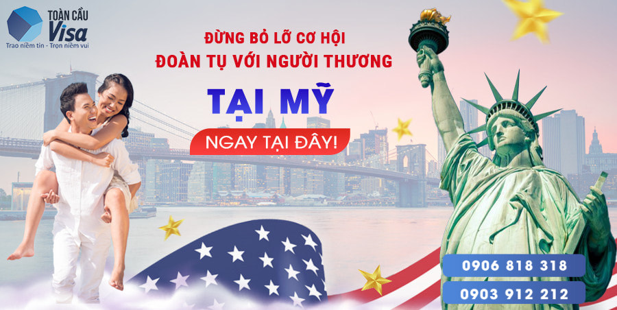 Đến với Toàn Cầu Visa để có cơ hội được sớm đoàn tụ cùng người thương