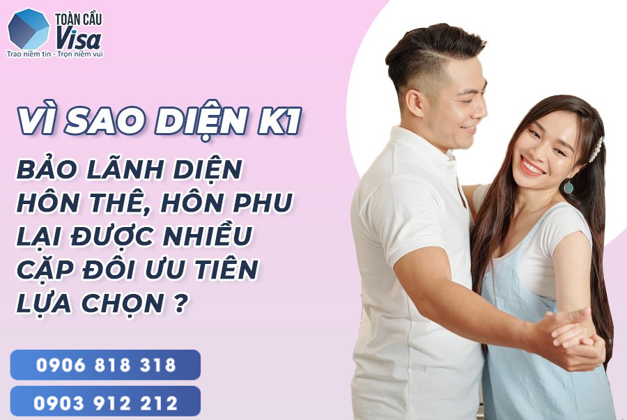 Hồ sơ bảo lãnh theo diện K1 có những lợi thế gì?