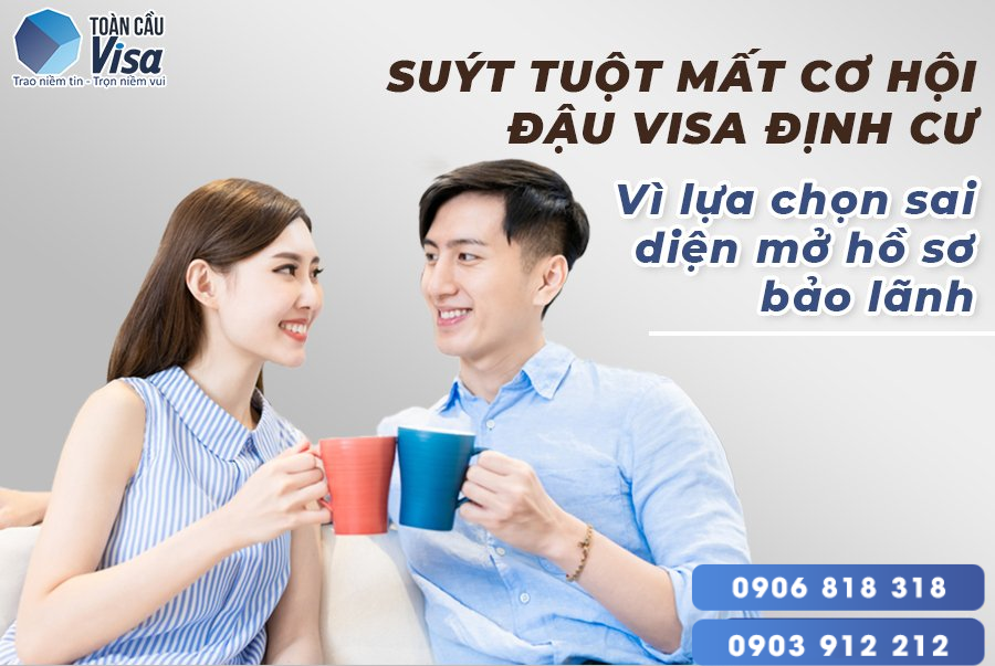 Lựa chọn sai diện bảo lãnh có nguy cơ tuột mất cơ hội đậu visa