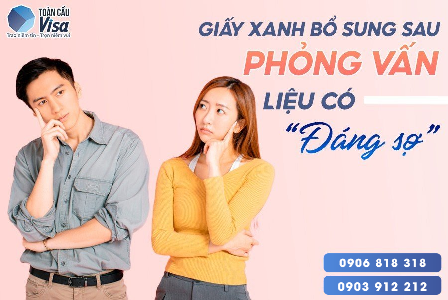 Điều cặp đôi lo sợ khi nhận giấy xanh bổ sung là gì?