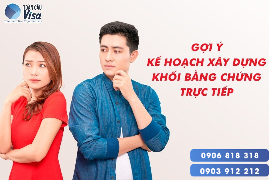 Xây dựng khối bằng chứng trực tiếp tăng cơ hội đậu visa Mỹ
