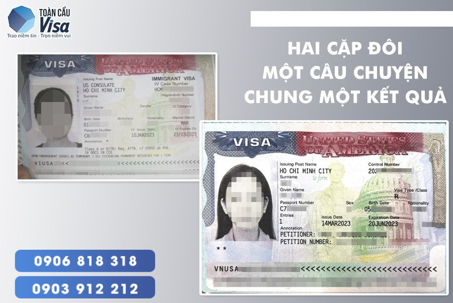 Thành công nhận visa Mỹ với sự hỗ trợ của Toàn Cầu Visa
