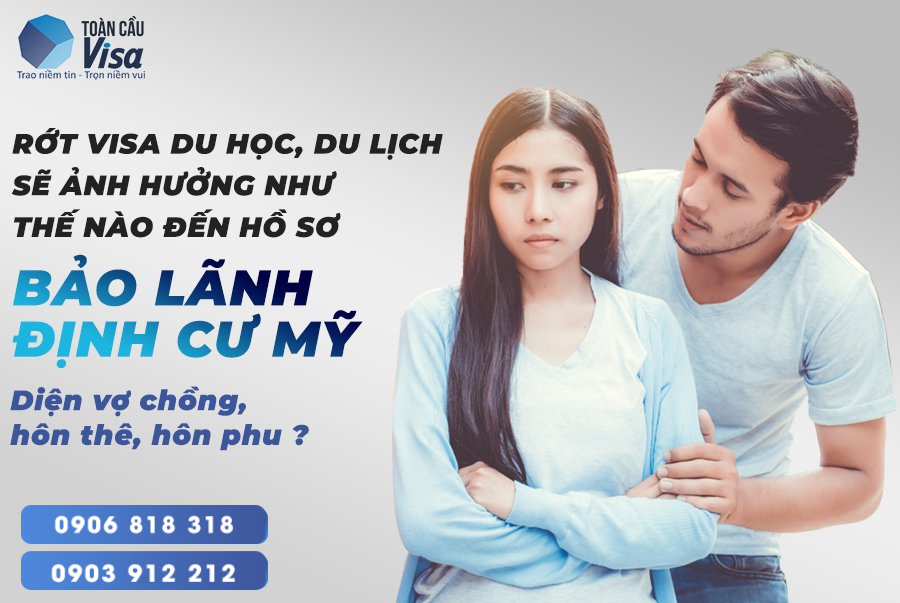 Từng rớt visa du học sẽ ảnh hưởng gì tới hồ sơ bảo lãnh