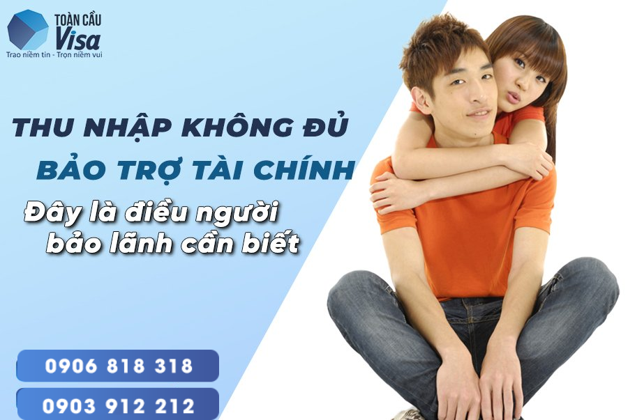Người bảo lãnh có thu nhập thấp có thể tìm thêm đồng bảo trợ