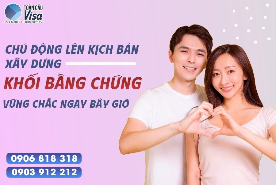 Tích lũy khối bằng chứng vững chắc sẽ giúp các cặp đôi thuận lợi hơn trên hành trình đoàn tụ
