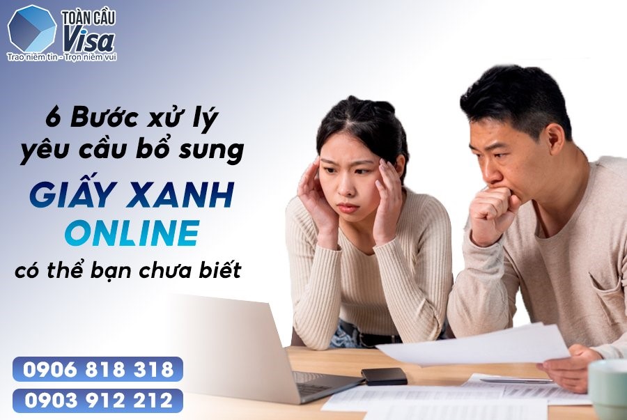 Cập nhật nhanh 6 bước bổ sung giấy xanh online