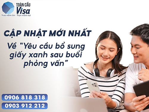 Yêu cầu bổ sung giấy xanh