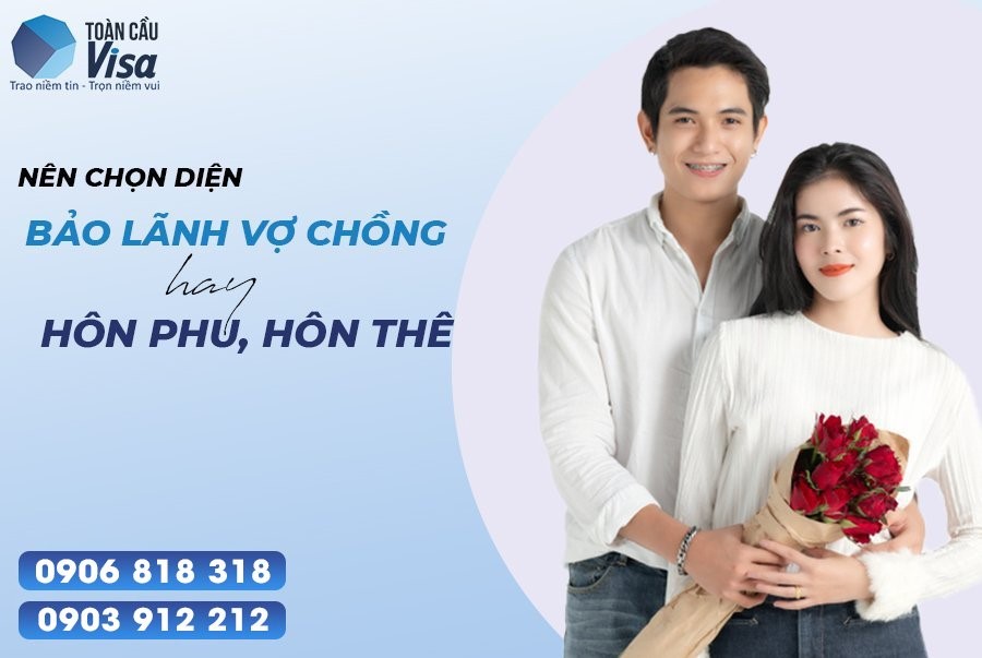 Chọn đúng diện bảo lãnh là khi cả hai chọn diện bảo lãnh phù hợp nhất với hồ sơ của bạn