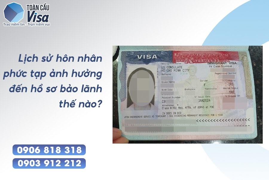 Chị B.V đã thành công đậu visa định cư Mỹ dù có hồ sơ bảo lãnh với lịch sử hôn nhân phức tạp