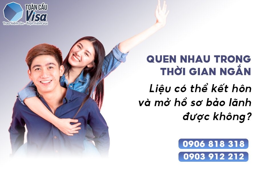 Thời gian quen nhau quá ngắn là điểm yếu mà các cặp đôi cần khắc phục